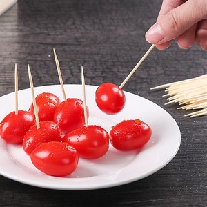 Bamboo Toothpicks 7cm Disposable Double-Ended For Fruit And Snacks 3500 Pieces Per Box - Product Image 1