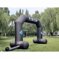 Arche gonflable personnalisée pour événements sportifs en plein air, ligne de départ/arrivée, pour courses sportives et publicité gonflable