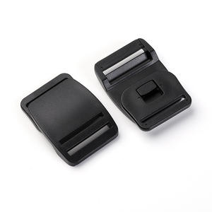 Boucle à dégagement latéral 30 mm en plastique noir durable pour sacs à dos et sangles réglables - Product Image 3