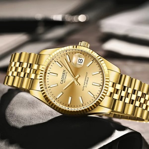 Montre mécanique pour homme CADISEN, montre automatique de marque haut de gamme, montre en acier inoxydable étanche pour homme, Relogio Masculino - Product Image 6