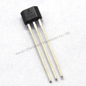 Sensor Hall Bipolar SS41F, Serie <span class=keywords><strong>SS</strong></span>, Fabricado en China, Serigrafiado 41F, Montaje Pasante TO-92 para Motor de Vehículo Eléctrico - Product Image 1