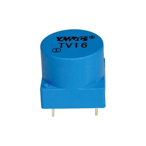 YHDC 2mA/2mA หม้อแปลงแรงดันไฟฟ้าชนิดกระแสขนาดเล็ก การติดตั้งบน PCB เซ็นเซอร์แรงดันไฟฟ้าแบบห่อหุ้มพลาสติกเฟสเดียว TV16 - Product Image 1