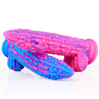 Plug anal en silicone coloré, simulation de fruit melon amer, avec ventouse, pour expansion anale homme/femme, jouet sexuel pour adulte
