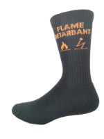 Chaussettes ignifuges haute performance, certifiées EN ISO14116 et EN 1149-5, mélange acrylique, pour la sécurité industrielle