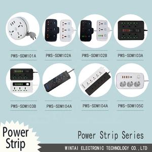 Wintai-Tech الصين <span class=keywords><strong>3</strong></span> مع <span class=keywords><strong>2</strong></span> USB واقي تدفق شريط الطاقة مع 1 نوع C شريط طاقة عالمي - Product Image 5