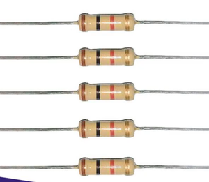 Résistance à film de carbone à fil de cuivre Oszer 1/8W 1/4W 1/2W 1W 0.125W 0.25W 0.5W 0R-<span class=keywords><strong>10M</strong></span> <span class=keywords><strong>Ohm</strong></span> 5% -55~125 Certifiée ROHS - Product Image 1