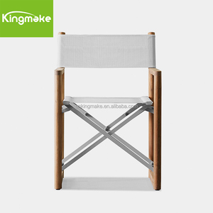Chaise d'extérieur pliante moderne noire pour hôtel, bistro, café, terrasse, meubles de patio, chaises de jardin - Product Image 3