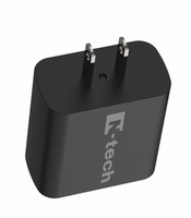 Chargeur USB C 45W PD Chargeur rapide Adaptateur secteur USB C pour iPad Tablette Ordinateur portable Chargeur USB C compact CE FCC