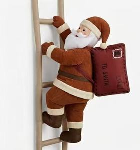 Outdoor <b>Inflatable</b> Santa Claus 10ft Giant Blow Up with LED Lights for Christmas Holiday Party Garden Lawn Yard Decoration - Product Image 2