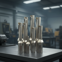 Foret en U de haute qualité en alliage dur, haute précision, hautement efficace, pour l'usinage CNC, remplaçable, pour le perçage CNC