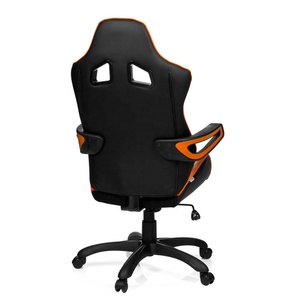 Chaise de gaming de course personnalisable, style OEM, emballage moderne, mobilier de luxe en cuir, offre populaire, chaise noire avec fonction massage et accoudoirs 2D - Product Image 4