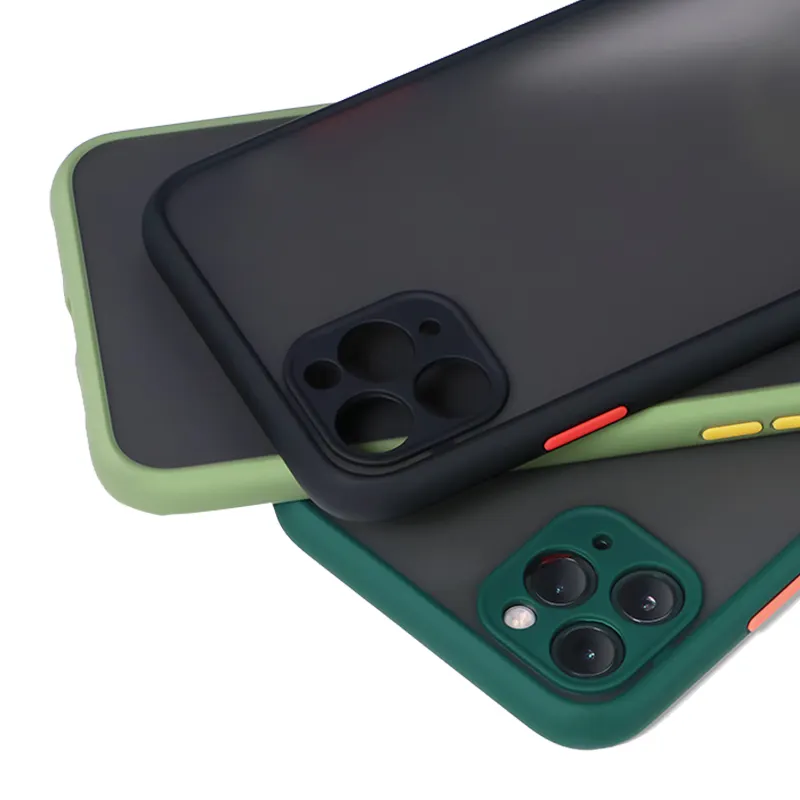 Amazon Popular Translucent Matte Cellphone Case Soft TPU Anti-drop Back Cover Case For Infinix Tecno One Plus Case