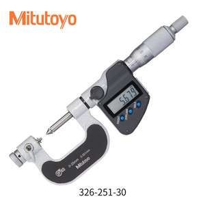 Micrómetro Digital de Roscas Mitutoyo de China, Serie 326/126, con Bancos de Medición Intercambiables - Product Image 4