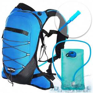 Free Sample BSCI Lightweight Multiple Storage Compartment <b>Hydration</b> Pack Water Backpack With 2l Water <b>Bladder</b> for Running - Product Image 1