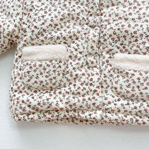 Chaquetas de Invierno al por Mayor para Niñas, Abrigos de Piel, Parkas, Conjuntos para Bebés, Ropa de Algodón Coreana con Diseño Floral, 0616Ak3778 - Product Image 6