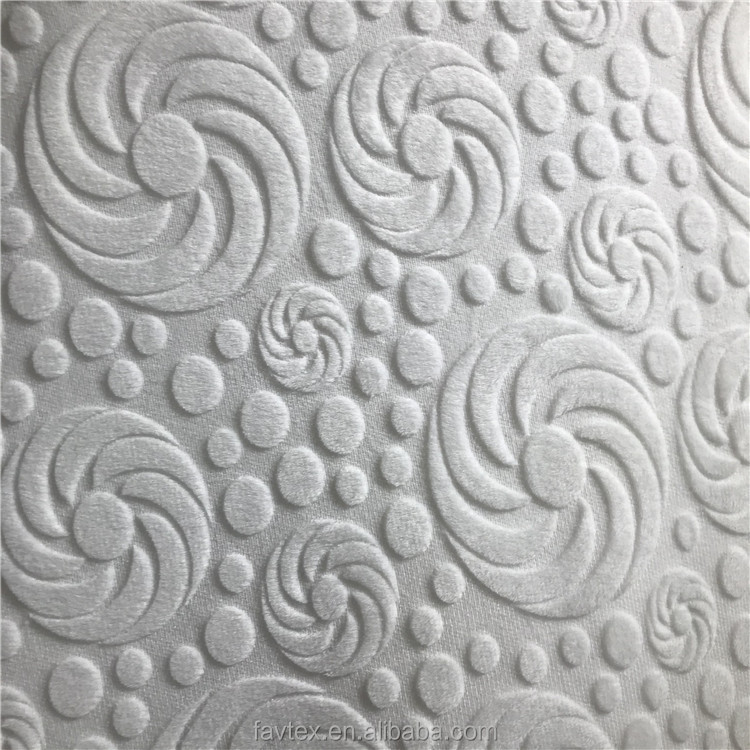 100% полиэстер, выгорание, кристалл, ткань Minky