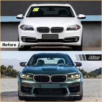 Kit carrosserie style M5CS 2023+ avec pare-chocs avant et arrière et capot pour BMW Série 5 F10 F18 2011-2017
