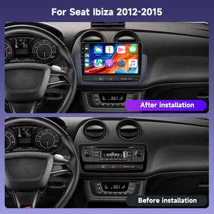 Hikity Qualcomm 8 Núcleos 9'' para <span class=keywords><strong>Seat</strong></span> <span class=keywords><strong>Ibiza</strong></span> 2012-2015, Estéreo para Auto, 4+64G, Carplay Inalámbrico, Android Auto, WiFi, 4G, Ventilador de Refrigeración, Venta al por Mayor - Product Image 5