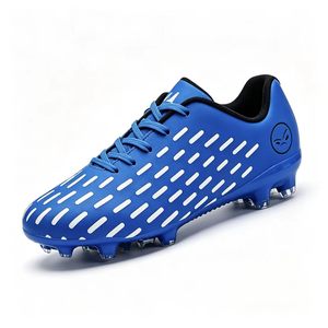 <span class=keywords><strong>Scarpe</strong></span> da <span class=keywords><strong>Calcio</strong></span> FG in <span class=keywords><strong>Pelle</strong></span> Sintetica con Tacchetti Antiscivolo per Erba Artificiale, Allenamento e Partite, Personalizzabili ODM OEM - Product Image 3