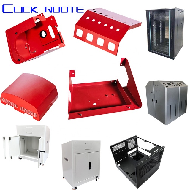 High Quality Supplier Custom Sheet Metal Fabrication Sheet Metal Cabinet Enclosure Box