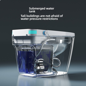 Fully Automatic <strong>Toilet</strong> Wc Bidet Commode <strong>Toilet</strong> Bowl Automatic Operation Smart <strong>Toilet</strong> With Remote Control - Product Image 3