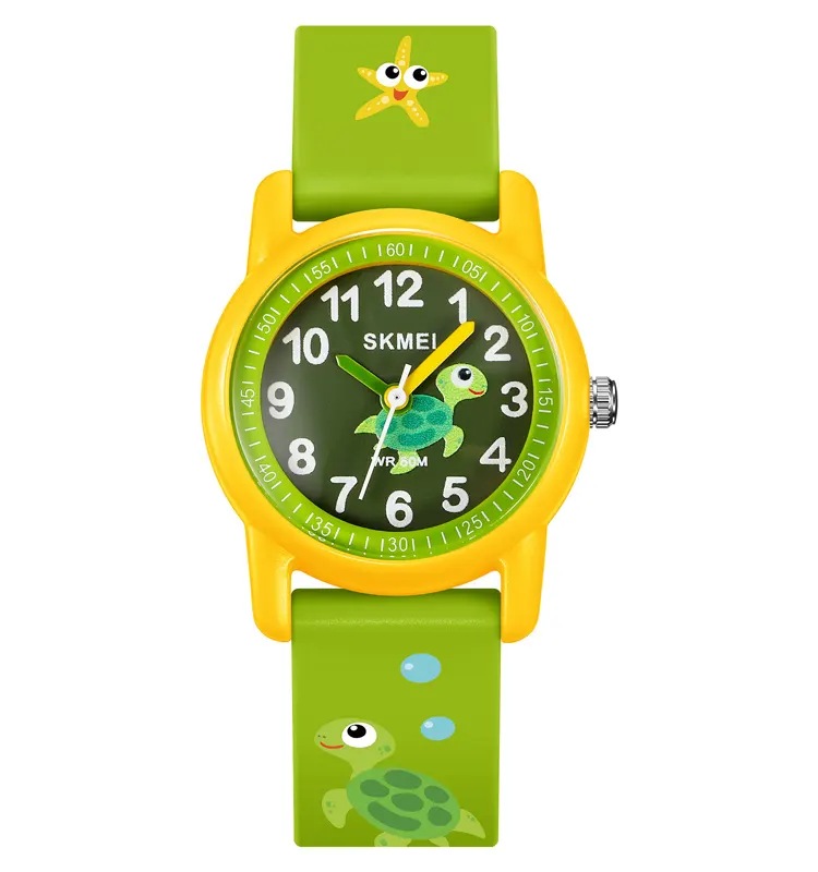 Reloj Skmei Horlogebandjes 2157 Kinderen Digitale Horloges Kind Polshorloge Groothandel Horloges Schattige Dierenprint Meisje Jam Tangan