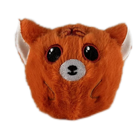 Jouets en peluche Crazy Bounce Ball, ours en coton doux pour soulager le stress, cadeau en boîte brodée