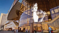 Promotion Exceptionnelle Film Publicitaire Écran Mural pour Vitrine Verre Flexible Transparent LED RGB Pleine Couleur Affichage Vidéo LED