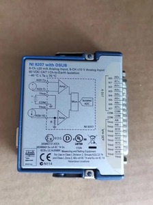 ใช้โมดูลอินพุตแบบอะนาล็อก NI 9207 cDAQ ของ National Instruments, แรงดันไฟฟ้า / กระแสไฟ - Product Image 2