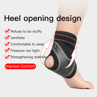 Attelle de cheville stabilisatrice pour soulagement de la douleur, soutien par compression, prévention des entorses et de la tendinite d'Achille, pour le basketball, le volleyball et la course à pied