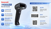 Escáner de Código de Barras 2D Portátil Honeywell Xenon 1900 GSR, Lector de Códigos QR con Cable USB para Minoristas, Almacenes, Logística y Sistemas POS