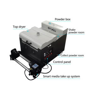 Máquina agitadora de polvo DTF inteligente de 30 cm, tamaño A3, de alta velocidad, portátil, fácil de controlar, compatible con impresora DTF - Product Image 2