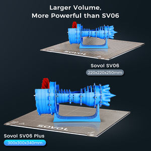 Imprimante 3D grand format SOVOL SV06 Plus pour débutants avec une vitesse d'impression <span class=keywords><strong>rapide</strong></span> <span class=keywords><strong>et</strong></span> <span class=keywords><strong>facile</strong></span> à utiliser - Product Image 5