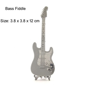 The beats guitare basse John Lennon rago Starr George Harrison Paul mccardney guitare Piano cribleurs kit de batterie Puzzle en métal 3D - Product Image 2