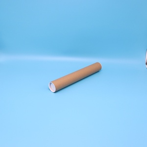 Kraft Paper Mailing Poster Tube With Caps for Shipping Packing Bulk Round <b>Packaging</b> Cardboard Mailers Art Prints Maps Blueprint - Product Image 3