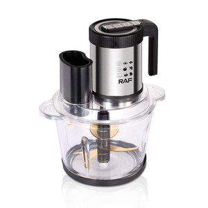 Raf 300W <span class=keywords><strong>3L</strong></span> Công suất fufu Máy xử lý thực phẩm với 5 trong 1 chức năng 360 độ lưỡi và có thể tháo rời máy rửa chén an toàn - Product Image 1