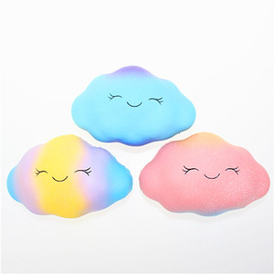 Giocattolo Squishy a Forma di Nuvola Cartoon, Realistico in PU a Lenta Risalita, Ornamento Cielo Stellato, Antistress, Giocattolo per Bambine, Disponibilità Immediata, Basso MOQ - Product Image 5