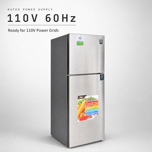 Frigorifero a <span class=keywords><strong>Doppia</strong></span> <span class=keywords><strong>Porta</strong></span> da 368L a Basso Consumo Energetico, Silenzioso con Congelatore Superiore per Casa e Cucina Familiare - Product Image 5