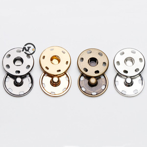 Tự làm kim loại may nhãn hiệu may Hidden Vòng <span class=keywords><strong>Snap</strong></span> Nút vô hình Báo Chí đinh tán cho áo khoác da vật nuôi - Product Image 1