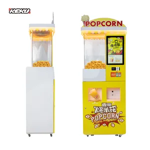 High Quality Automatic Popcorn Vending Machine Commercial Mini Popcorn Self Serve Popcorn Mushroom Machine Supplier For Sale