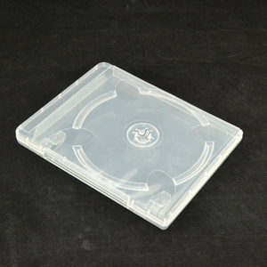 Caja para 3 <span class=keywords><strong>CD</strong></span>, Carcasa Transparente Blanca - Product Image 2