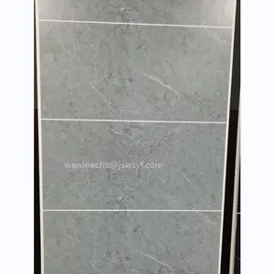 Wall 600mm Wide Grey Concrete Tile Effect Wall Paneling Grey PVC