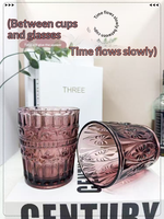 Verre à eau coloré en verre avec motif tournesol, base plate, pour douche nuptiale, mariage, décoration de table à la maison