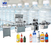 200ml vinaigre verre embouteillage détergent liquide moteur huile remplissage capsulage Machine bouteille d'eau pour animaux de compagnie pour et