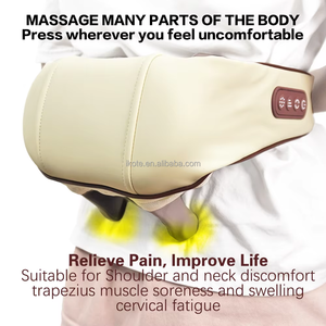 Set Inteligente de Rodillo y Gua Sha Masajeador Shiatsu para Cuello y Hombros para Estiramiento de la Piel y Masaje - Product Image 4