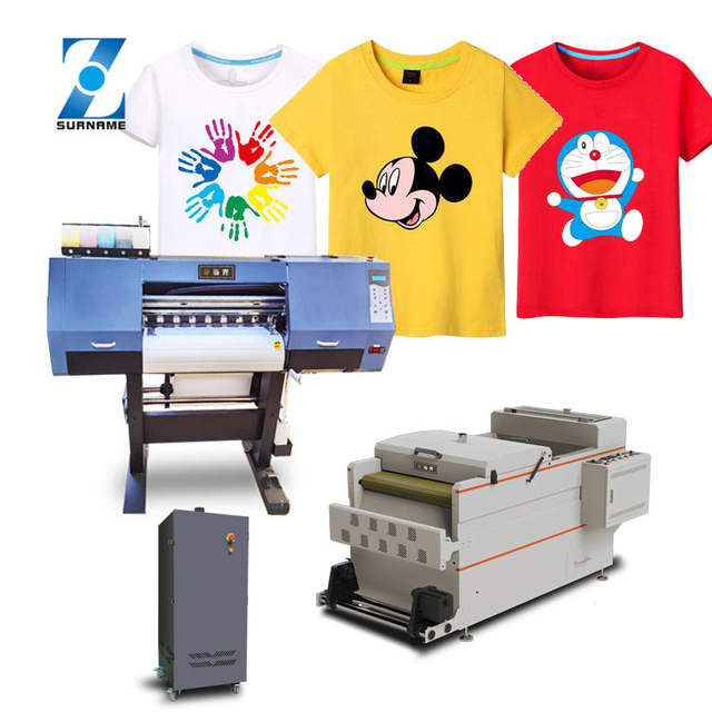 New Technology Heat Transfer Digital DTF Printer Direct to Film Printer with Shaking Powder Machine