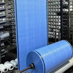 Fournisseur chinois grand inventaire vente directe tissu tubulaire tissé en polypropylène rouleau de tissu tubulaire tissé en PP
