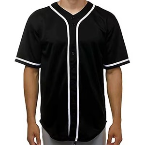 Vêtements de <span class=keywords><strong>baseball</strong></span> et de softball personnalisés, confortables, respirants, à séchage rapide, grandes tailles, 100% polyester - Product Image 5