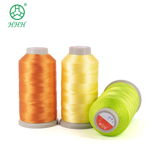 Polyester Sewing Thread 50/3 Cotton 250 Yard Making Machine Sợi 100% Spun 63 Màu Thêu 3 Dây Trắng Chủ Đề 1000M Cone - Product Image 3