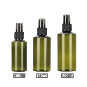 Flacon pulvérisateur tache marron oblique épaule ANIMAL bande noire Spray 150ml rosée pure bouteille 200ml bouteille de toner